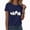 Navy, variant on TOWED22 Halloween Shirts Woman Ghost Pumpkin Crewneck Short Sleeve Tee Shirt Funny Tops Tshirts(AG,3XL)