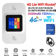 thumbnail image 2 of Enrutador WiFi H807Pro 4G LTE con ranura para tarjeta SIM, repetidor inalámbrico de 150 Mbps, enrutador móvil de 3650 mAh, punto de acceso para exteriores, 2 of 6
