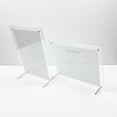 thumbnail image 4 of GLFSIL Acrylic Photo Frame Transparent Painting Art Table Business License Frame, 4 of 6