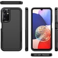 thumbnail image 6 of for Samsung Galaxy A14 5G Case with [2 Pcs Screen Protector] [Shockproof] [Dropproof] [Military Grade Drop Tested] with Non-Slip Removable Heavy Duty Full Body Phone Case 6.6 Inch-Black, 6 of 13