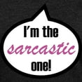 thumbnail image 3 of CafePress - Im_The_Sarcastic T Shirt - Womens Football Shirt, 3 of 4