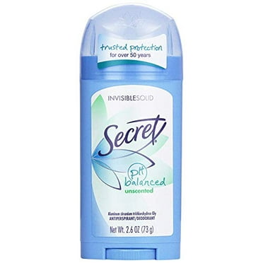 Secret Invisible Solid Antiperspirant Deodorant, Spring Breeze 2.6 oz ...