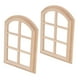 thumbnail image 5 of Casa de muñecas a escala 1/12, ventana de madera, muebles de muñeca en miniatura, ventana arqueada para casa de muñecas, 5 of 9