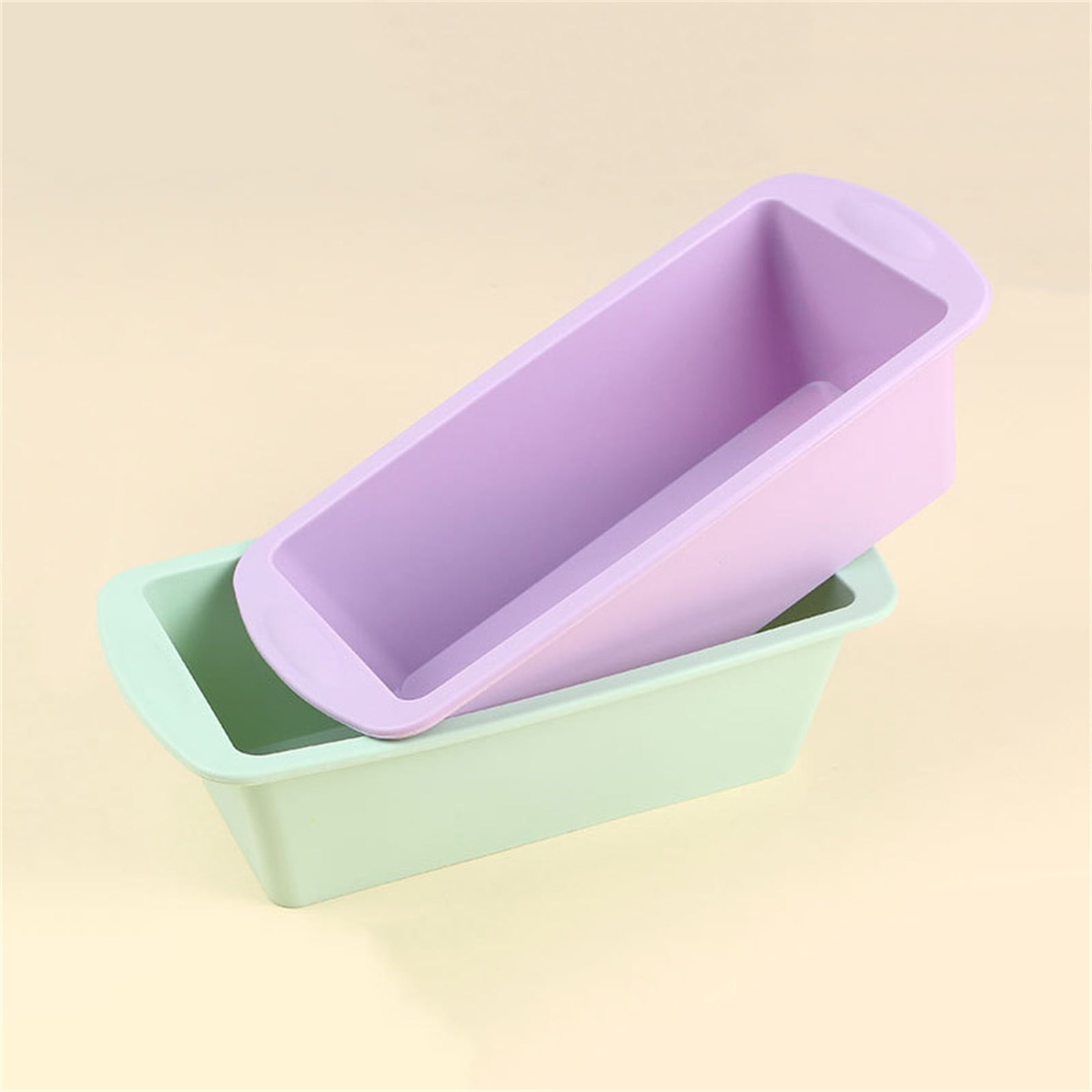 Silicone Mini Loaf Pan Set of 4, NonStick Easy Release Rectangle Silic –  SHANULKA Home Decor