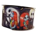 thumbnail image 1 of Nightmare Before Christmas Jack Kissing Sally 1" Wide Repeat Ribbon Sold in Yard Lots (3 yards), 1 of 3