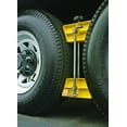 thumbnail image 4 of Camco RV Wheel Stop with Padlock- Stabilizes Your Trailer by Securing Tandem Tires to Prevent Movement While Parked-, 4 of 4