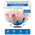 thumbnail image 4 of MMJ Pig Bouncing Ball Toy 2 Pack USB Rechargeable Interactive Talking Jumping Musical Stuffed Animal for Toddlers Kids 5.91x5.51in, 4 of 8
