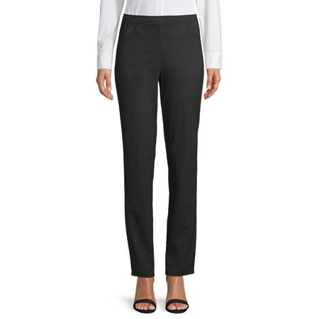 Realsize Women's Stretch Pull On Pants with Pockets