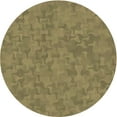 thumbnail image 1 of Ahgly Company Machine Washable Indoor Round Transitional Oak Brown Area Rugs, 6' Round, 1 of 7