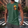 thumbnail image 5 of Pullover de Moda Casual para Hombres Cuello Redondo sin Mangas Suelto Primavera Y Verano, 5 of 5