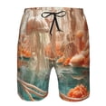thumbnail image 3 of Balery Fantasy Underwater Jellyfish Traje de Baño Estilo Hawaiano para Hombre, Shorts de Secado Rápido con Bolsillos-Large, 3 of 6