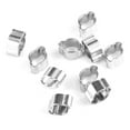 thumbnail image 4 of Abrazadera de Manguera, 10 Piezas de Abrazadera de Manguera de Dos Orejas de Acero Inoxidable Chapado en Zinc 5-23 mm para Tubo de tubería de Gasolina Fule(5-7MM), 4 of 14