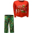 thumbnail image 2 of MJC Womens Dr. Seuss Grinch Let The Gifting Begin Ladies Petite Size Pajama (X-Small Petite), 2 of 2