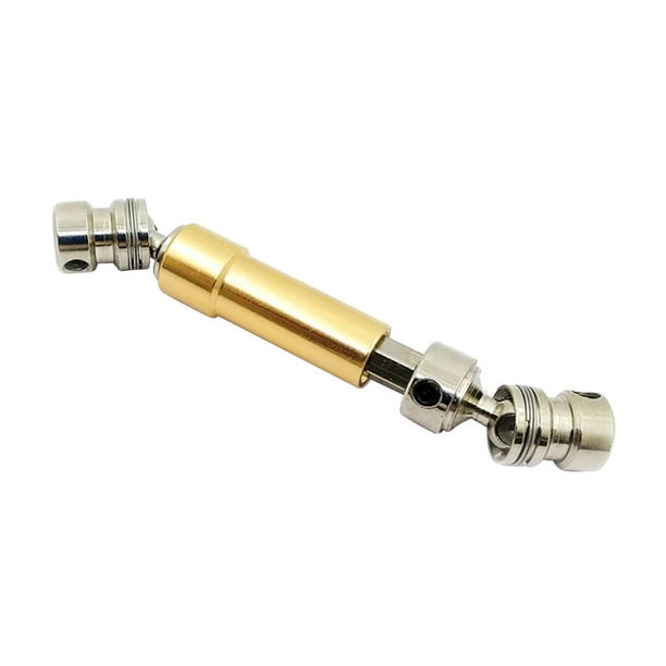 Eje impulsor del automóvil RC Eje de transmisión central trasero RC Eje de transmisión CVD 80-100 mm para WLtoys 12428 Golden dorado Magideal Eje impulsor del automóvil RC