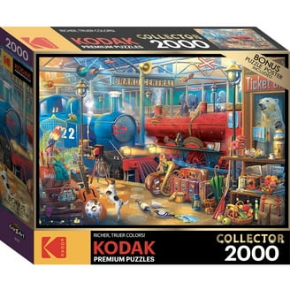 Cra-Z-Art Kodak 3000-Piece Autumn Village Adult Jigsaw Puzzle