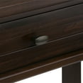 thumbnail image 6 of Simpli Home Warm Shaker SOLID WOOD Transitional 48 inch Wide Writing Office Desk in Tobacco Brown, 6 of 10