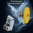 thumbnail image 5 of Ensamblaje de engranajes de extrusor de acero endurecido mejorado para impresora 3D Bambu Lab P1s P1p X1 Carbon X1c, níquel Enchapado, 5 of 5