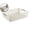 White, variant on A4 Paper Trays with Grip Handles, Book Baskets for Library, Plastic Storage Baskets(9.2x6.1x3in)