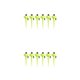 thumbnail image 2 of Matsuzay Sistema de riego por goteo automático, herramientas de agua con pinchos para el hogar, suministros para equipos de macetas de invernadero de Verde 6 piezas 2piezas Matsuzay CBP445582, 2 of 5