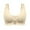 Beige, variant on CFLVAEK Front Hook Bras for Women Plus Size Push Up Full Coverage Everyday Bras Breathable Wireless Bralette Beige XXXXXXXXXXXL