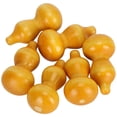 thumbnail image 1 of Gourd Shape Beads,10Pcs Calabash Wooden Small Gourd Decor Diy Gourd Pendant World-Class Design, 1 of 8