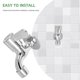 thumbnail image 5 of Quick Open Washing Machine Faucet Wall Mounted Silver Tap Single Handle for Garden, 5 of 5