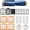 1+4+8+2+1+1, variant on Foam Felt Filter Replacement for Shark AV2511AE AV2501AE RV2502AE RV2610WA 12 Pack