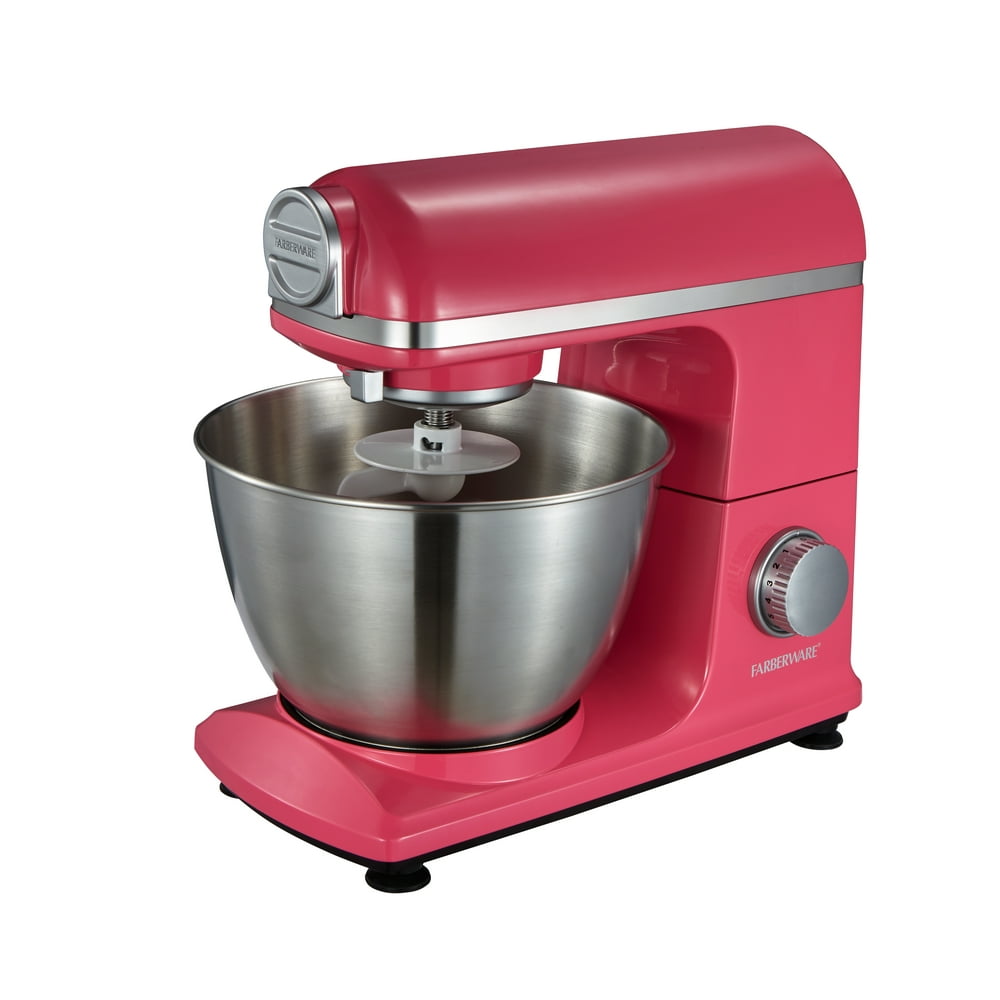Farberware 4.7 Quart Pink Stand Mixer