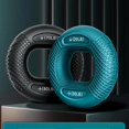 thumbnail image 2 of Silicone Finger Gripper Ring Hand Mcomcle Strengthener Ring Wrist Finger Trainer Exercise Carpal Expander Workout Fitness Device, 2 of 6