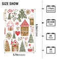 thumbnail image 2 of FORMRS 1-Subject Spiral Notebook 8" x 5" College Ruled 60 Refillable Sheet A5 Hard Cover, 2 Pack, Brown Nordic Christmas House, 2 of 7