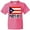 Neon Pink, variant on Inktastic Puerto Rico Flag & Name Youth T-Shirt
