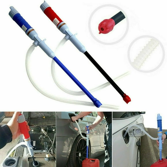 Liquid Fuel Syphon Pump Automatic Transfer Gas Oil Water Battery Electric Supply