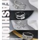 thumbnail image 5 of 4 st Fidget Spinner Ringar för Kvinnor Öppna Snurrande Knogringar Stackbara Ringar Justerbara Ringar i Rostfritt Stål, 5 of 5
