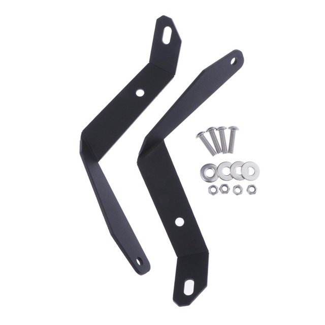 Soporte de lámpara de Motocicleta - Barra de Punto de Conducción Luz de Señal de de de Niebla kusrkot Luz antiniebla de la motocicleta