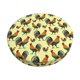 thumbnail image 1 of Balery Roosters In Farm Fundas de asiento para taburete de bar redondo de tela de terciopelo ajustables que protegen de arañazos y manchas para sillas de 14 a 17 pulgadas.-12 inch, 1 of 7