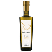 Oliviana Arbequina Premium Extra Virgin Olive Oil Early Harvest Evoo Glass Bottle, 16.9oz