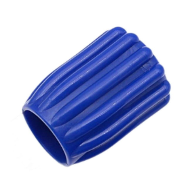 Empuñadura para válvula de tanque de buceo, fácil instalación, resistente y antideslizante. Azul largo