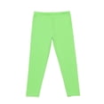 thumbnail image 5 of Kinrui 2PC Girls Leggings Size 3-12,Strech Comfy Soft Solid Color Yoga Pants Mint Green 3 Years, 5 of 10