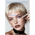 thumbnail image 6 of Brown Eyeliner Pencil for Eyes, Waterproof Smudge-Proof Long, High-Pigment Creamy Smooth Formula, Ideal for Mature Skin, Includes Built-In Sharpener, 6 of 8