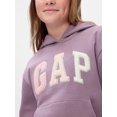 thumbnail image 3 of Sudadera GAP con Logo para Niñas con Forro Polar Morado Amatista Talla XS, 3 of 3