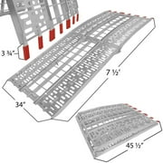 Titan Ramps 7.5' Motorcycle Loading Ramps - 2,100 lb. Capacity