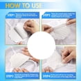 thumbnail image 5 of Almohadillas para el Sudor Axilar, 180 Unidades, Almohadillas Grandes para el Sudor Axilar Masculino con Hiperhidrosis, Almohadillas Desechables para el Sudor Debajo las Axilas., 5 of 5