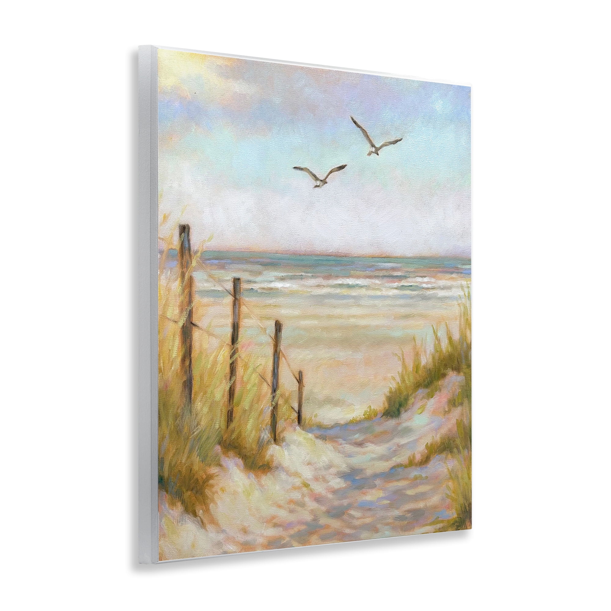 Stupell Industries Tranquility Beach Coastal Path Wall Plaque Art, design by Linda Sperruzzi