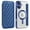 Royalblue, variant on Allytechgroup Magnetic Wallet Case for Apple iPhone 16, RFID Blocking PU Leather Clear Back Cover Compatible with Magsafe Wireless Charging Anti-Scratch Phone Case for iPhone 16, Royalblue
