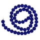 thumbnail image 2 of Venta al por mayor pieza de piedras naturales espaciador sueltas fabricación de joyas decoraciones de de 8 mm azul real, 2 of 9