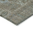 thumbnail image 4 of HomeRoots 603874 10 x 14 ft. Brown & Blue Oriental Washable Indoor & Outdoor Rectangle Area Rug, 4 of 5
