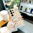 thumbnail image 3 of Muestra tu estilo con una obra de arte llamativa, funda de teléfono plateada colorida de doble capa mate para iPhone 15 Pro Max 14 13 12 Pro 11, 3 of 4