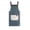 Blue, variant on Honmine Wipeable Apron, Waterproof and Oil Proof Unisex Apron, Suitable for Cooking and Kitchen Dining Areas, Stain Resistant Bib for BBQ, Painter, Gardener