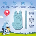 thumbnail image 3 of Bentgo + BLUEY Reusable Ice Packs - Quick-Freeze Slim Ice Packs for Lunch Boxes, Lunch Bags, and Coolers - Multicolored 4-Pack (Bluey), 3 of 6