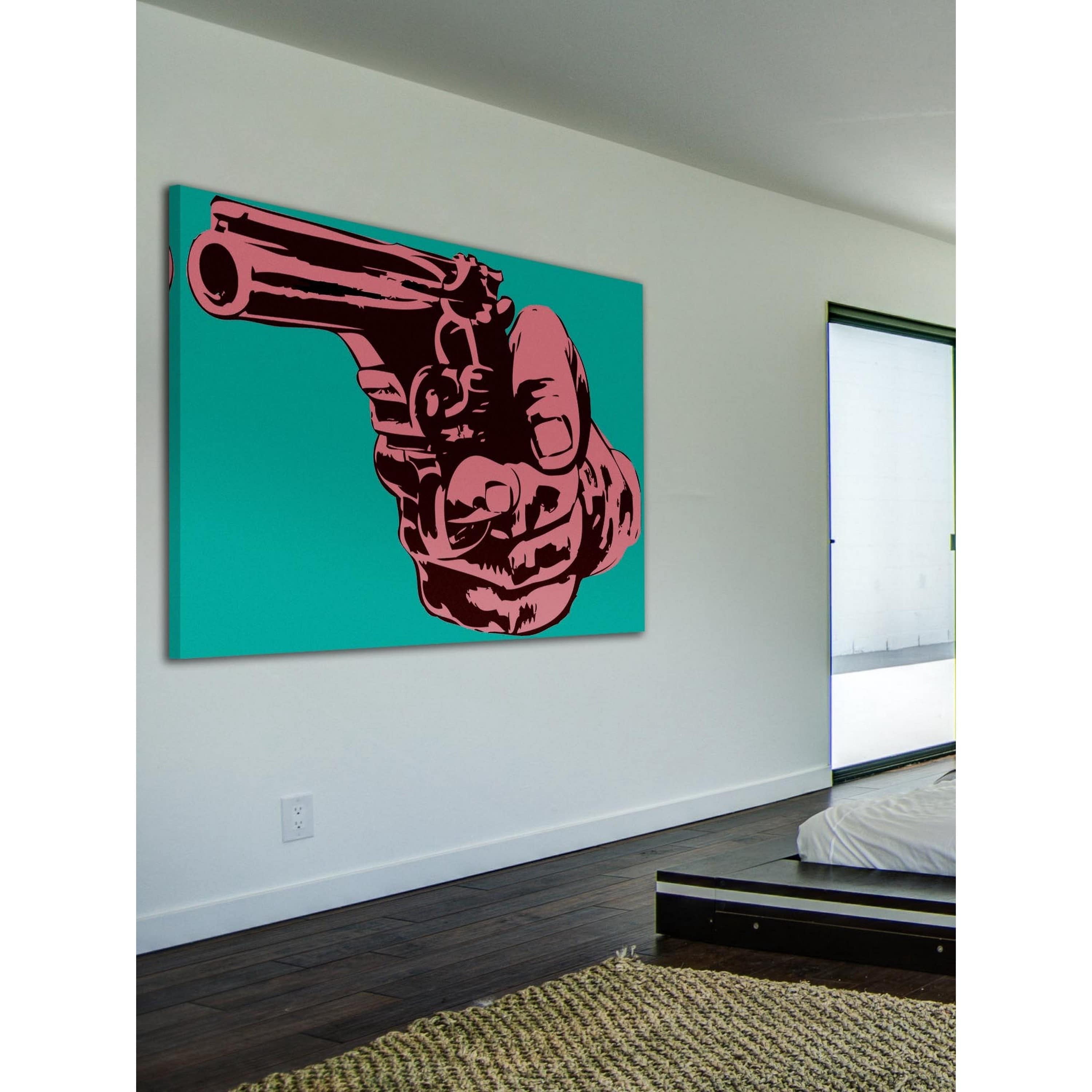 Marmont Hill "Gun 3" Print on Canvas